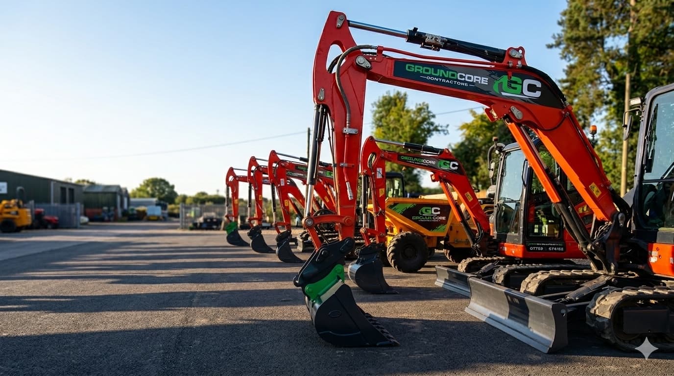 GroundCore Contractors team on a recent job in East Anglia