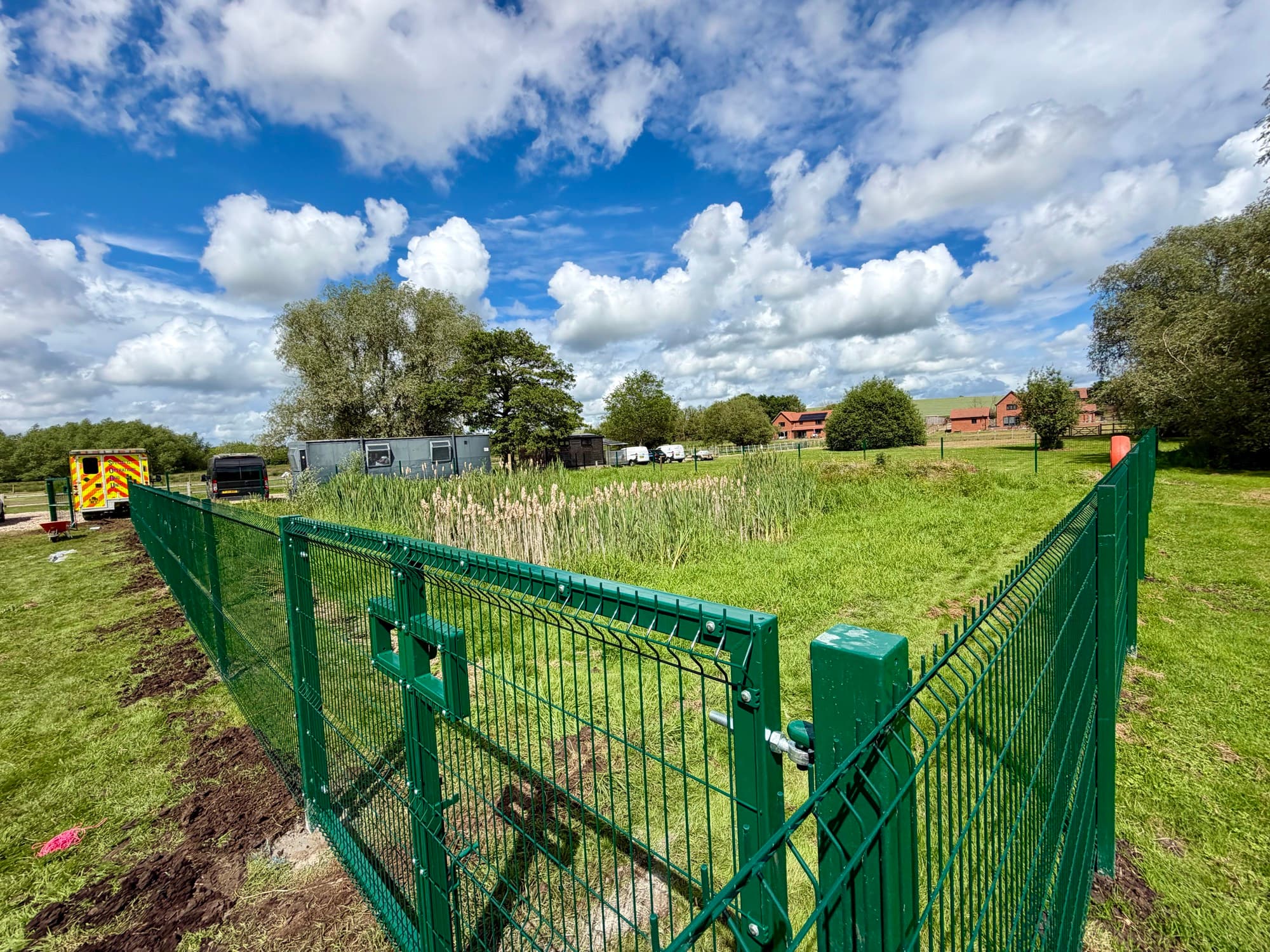 Fencing work by GroundCore Contractors