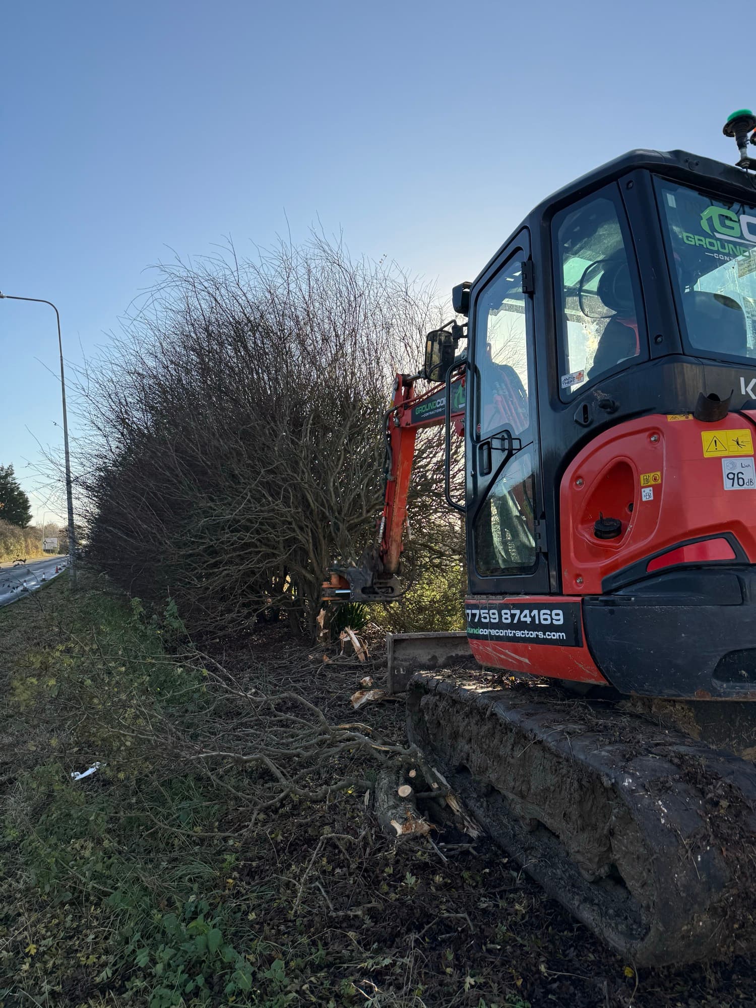 Site clearance work by GroundCore Contractors