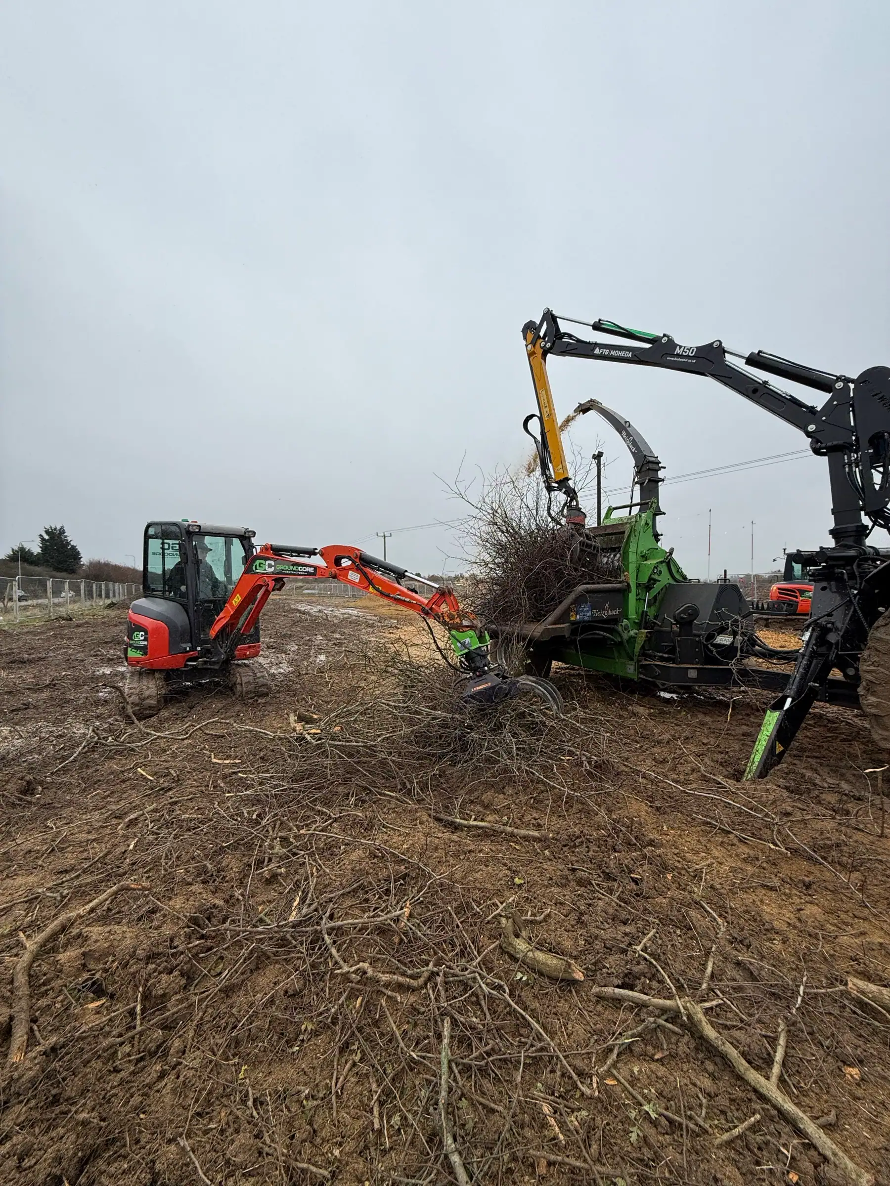 Enabling works work by GroundCore Contractors