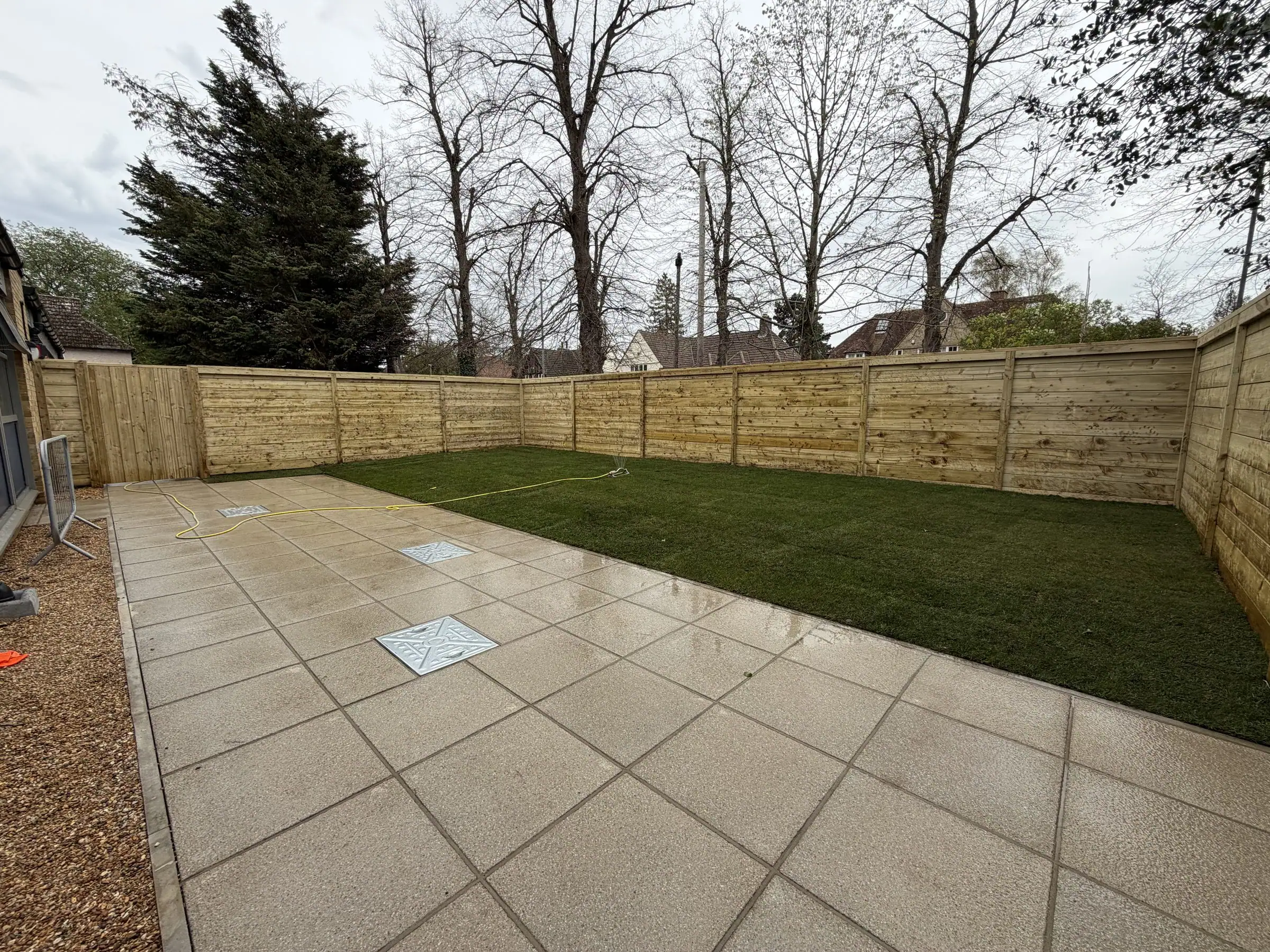 Garden maintenance work by GroundCore Contractors